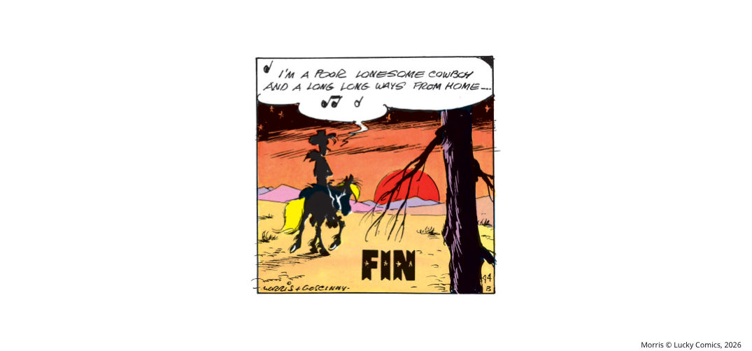 Ateliers : Lucky Luke au soleil couchant